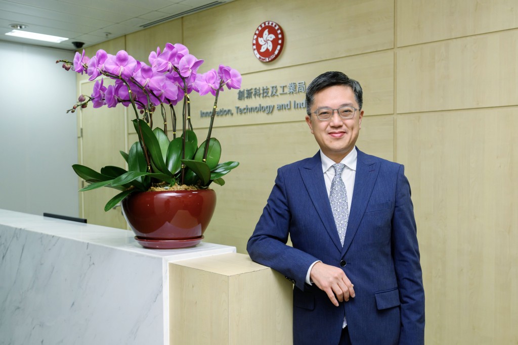 創新科技及工業局常任秘書長蔡傑銘。資料圖片