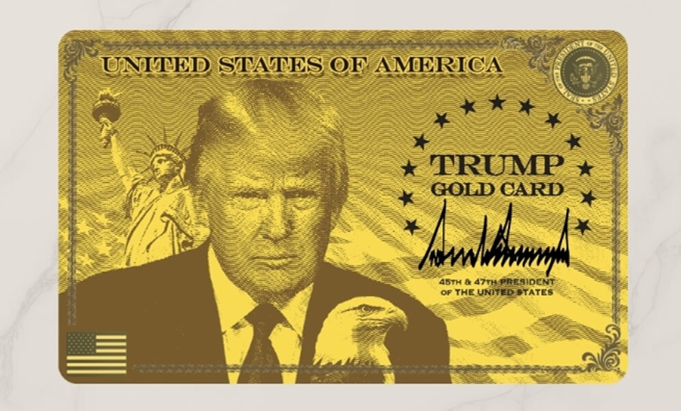 「特朗普金卡」簽證計畫迄今僅1人獲得批准。trumpcard.gov