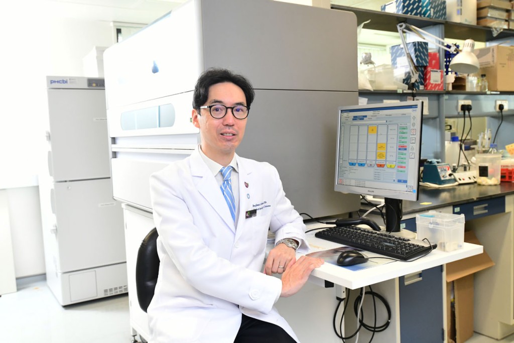 中大醫學院內科及藥物治療學系馬青雲教授。 資料圖片