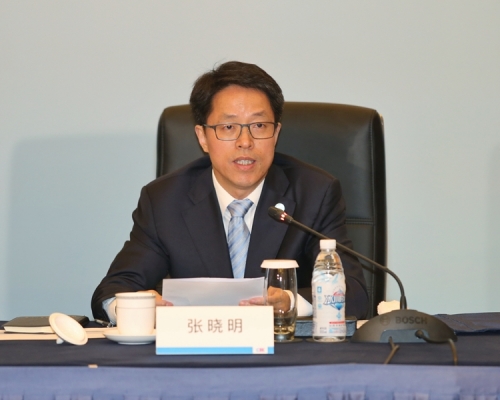 張曉明指澳門旗幟鮮明地擁護「一國兩制」。資料圖片