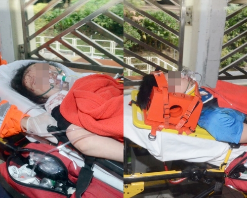 兩名傷者送院搶救。