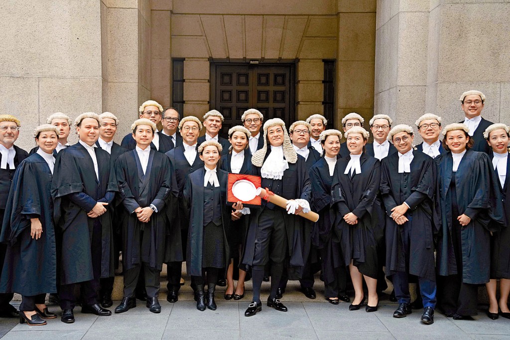 唯一刑事大狀謝志浩來自Plowman Chambers。