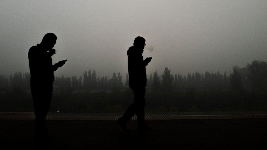 肺癌成中國女性第一大癌症，二手煙、三手煙、油煙成主要原因。中新社