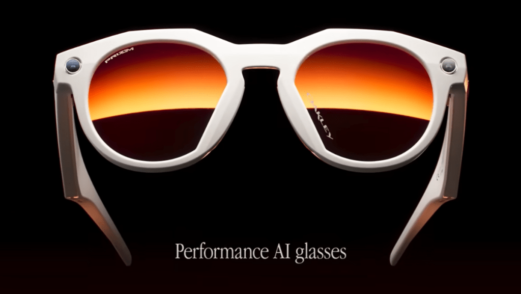 Meta夥Oakley推運動型AI眼鏡 售價399美元起