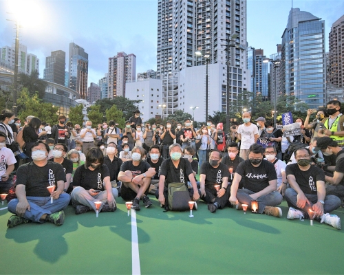 有民主派人士涉六四集會將被控非法集結。 資料圖片