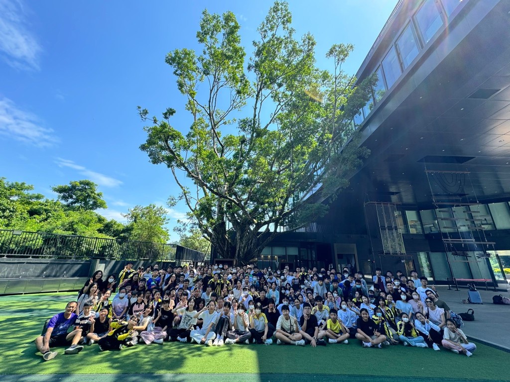 中一級日營活動(圖片來源:受訪學校提供) 中一級日營活動(圖片來源:受訪學校提供)