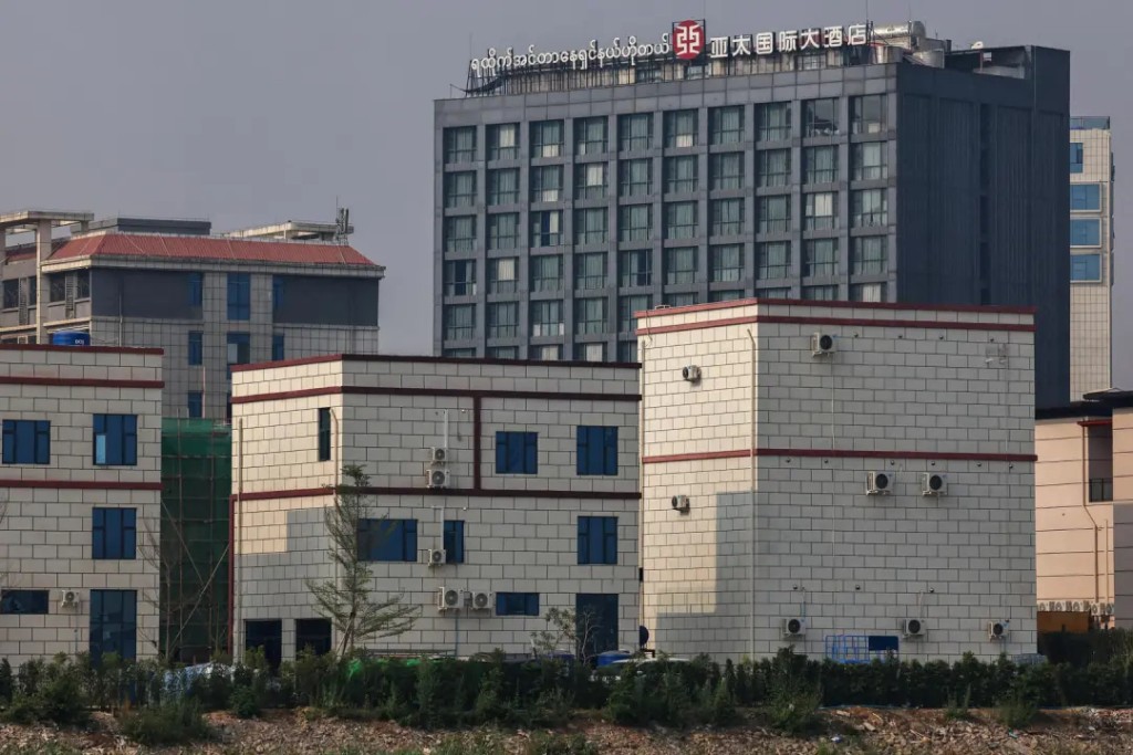 「亞太新城」園區。 「亞太新城」園區。