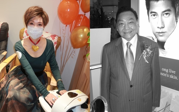 謝雪心新店開幕,她謂數月前才跟尤聲普見過面,當時對方精神很好。
