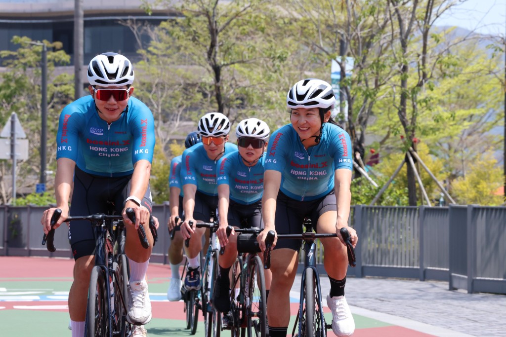 伍柏亨（左）等了十年，终如愿参加世界杯赛事。徐嘉华摄