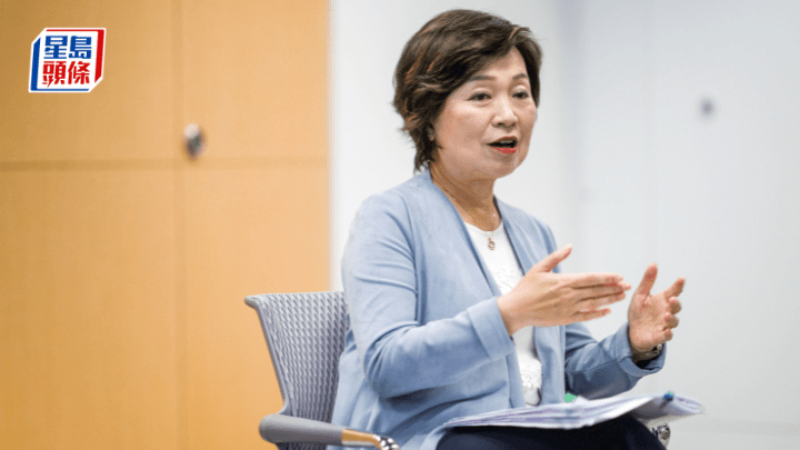 教育局局長蔡若蓮在受訪時指出，維護國家安全教育是「社會應有之責，學校應有之義」。何家豪攝
