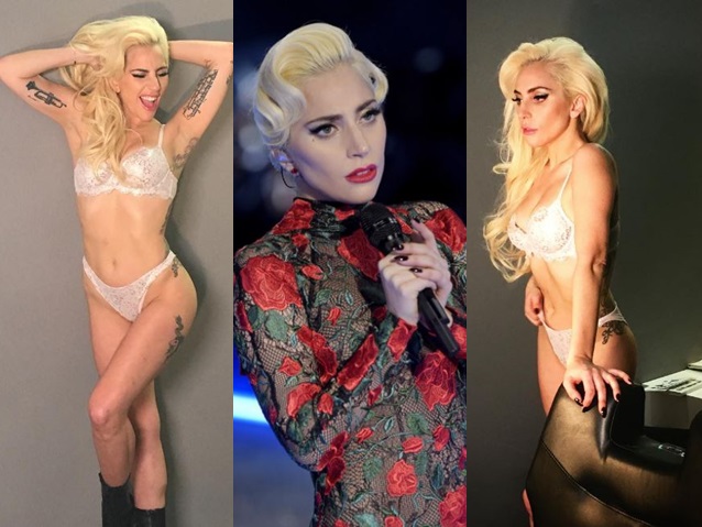 Lady Gaga扮扮VS天使。