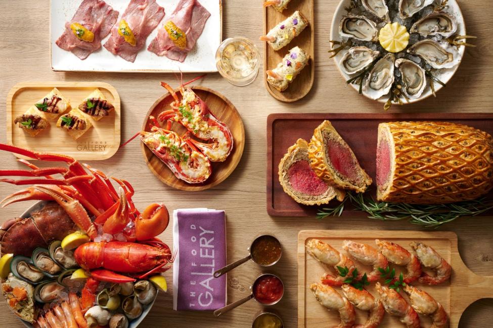 香港朗廷酒店 The Food Gallery 多款時令海鮮/和牛料理