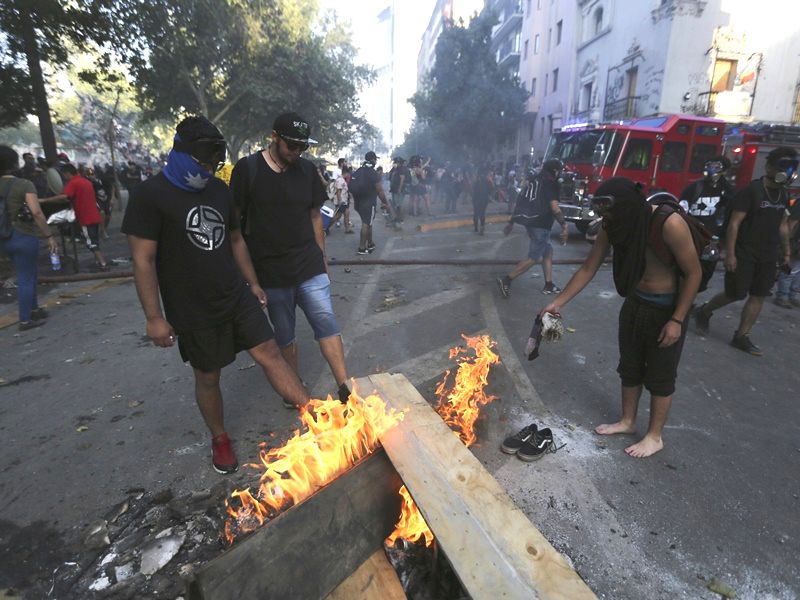 10月起爆发的连串流血冲突共有26人死亡。AP 