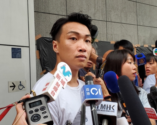 民陣召集人岑子杰強調民陣不贊成「港獨」。 資料圖片