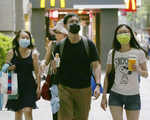 台灣增28宗本土確診。AP圖片