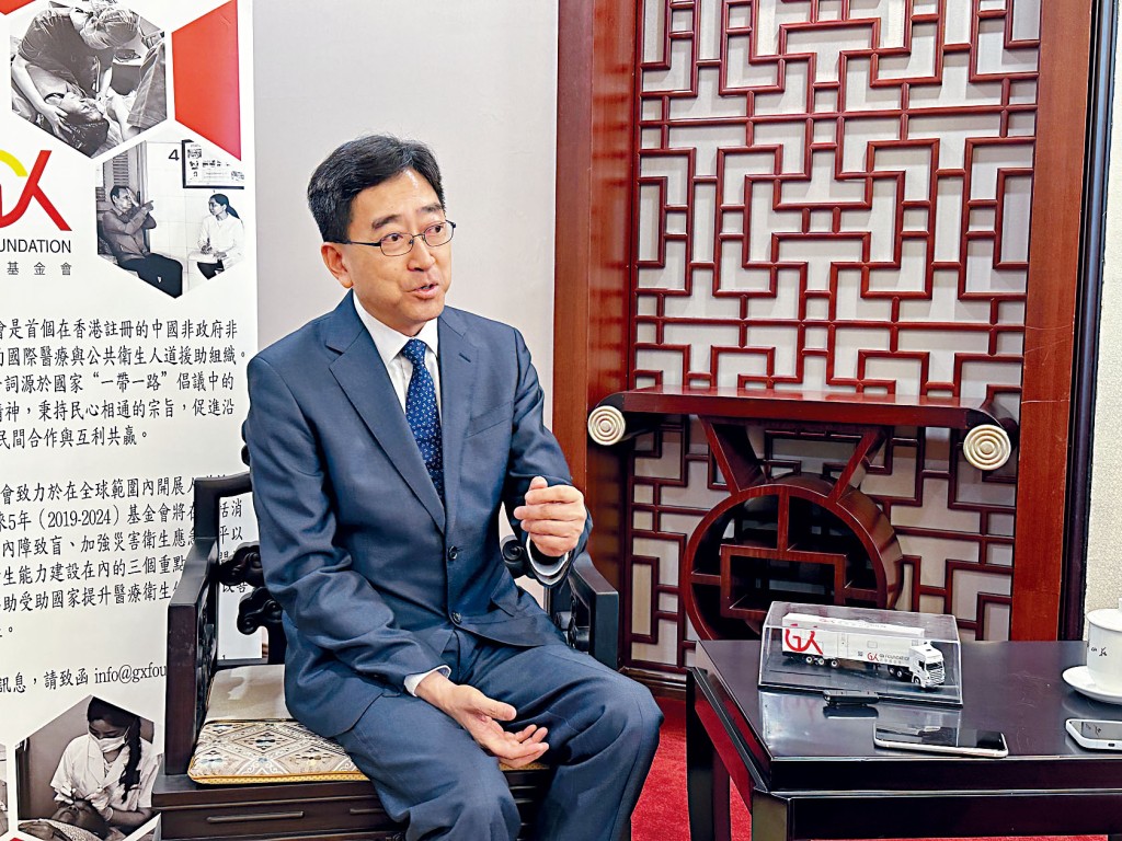 高永文認為香港日後繼續發展，不能只局限於香港，要明白世界格局。
