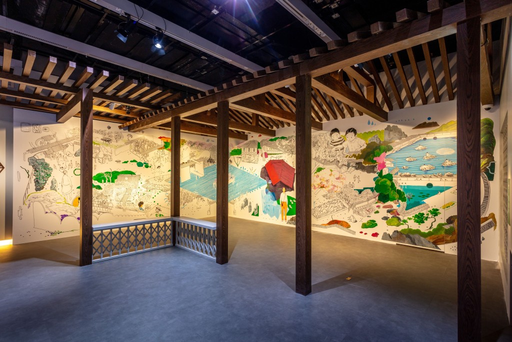 香港故宫文化博物馆新展｜览共展出七位艺术家及艺术家组合的作品。