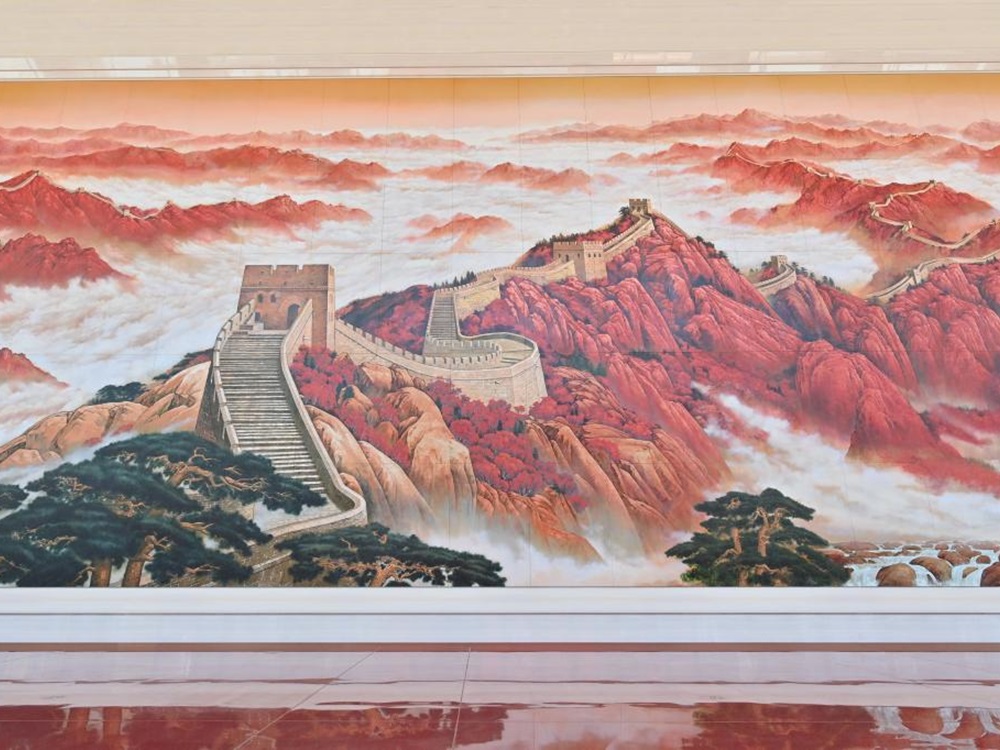 百年黨慶前夕，中國共產黨歷史展覽館近日正式竣工落成。新華社圖片