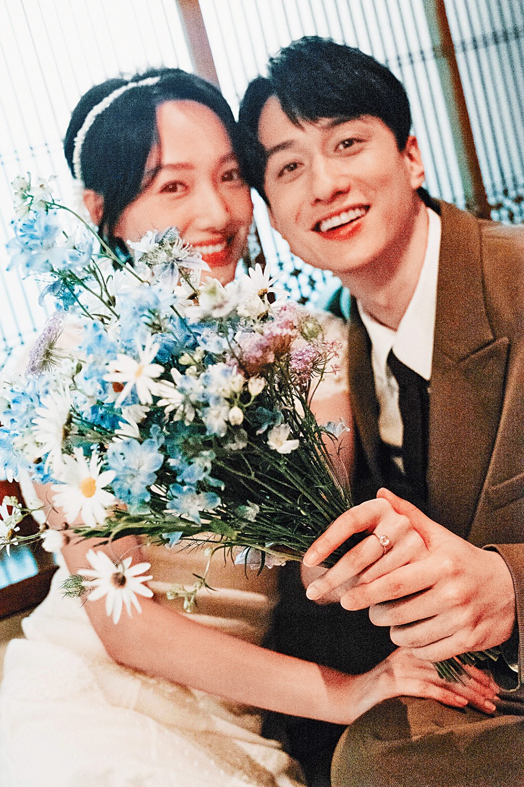 劉俊謙蔡思韵昨日在社交網公布婚訊。