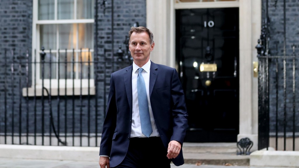 侯俊偉將會出任英國新財政大臣。新華社圖片