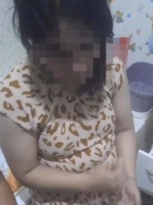 涉案女傭被捕。 網上圖片