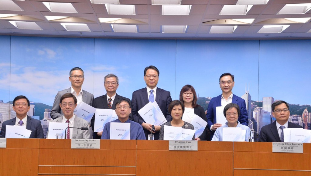 專責小組就6個方向提出初步建議。