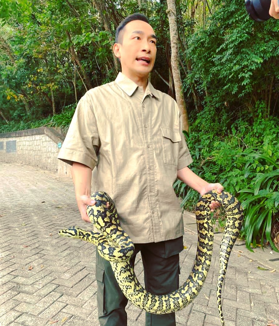 泰臣拍《智能爱(AI)人》期间着短袖衫为主，所以手毛要长期脱。