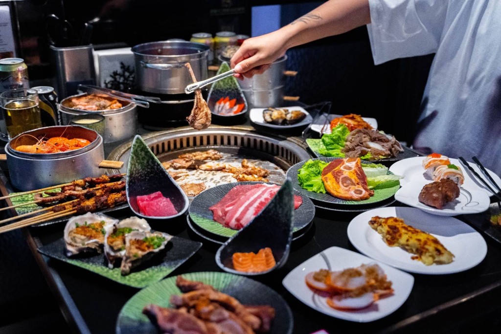 深鮮·5D概念海鮮烤肉自助餐廳｜海鮮+烤肉自助餐