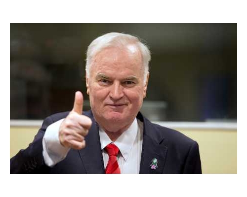 前波斯尼亞軍事指揮官穆拉迪奇。AP