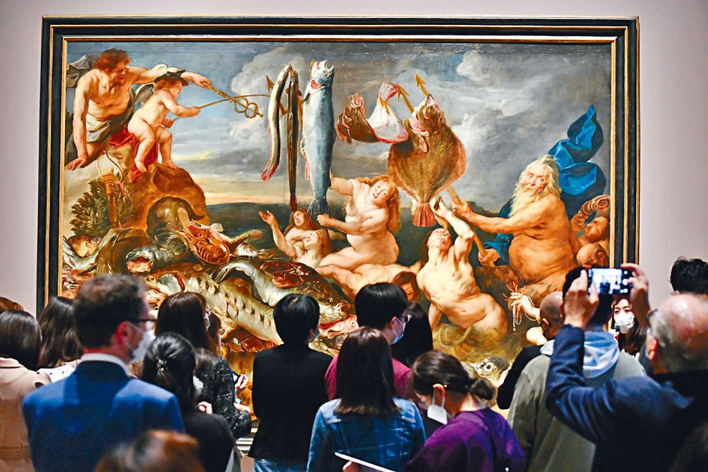 現場展出來自列支敦士登皇室的經典收藏。