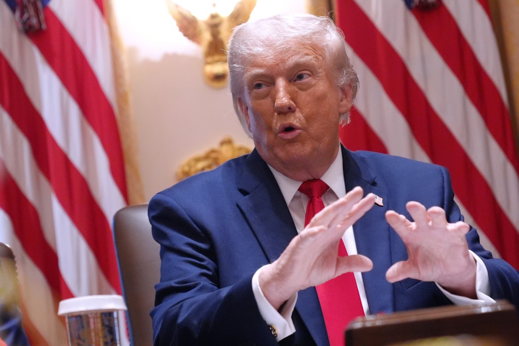 美國總統特朗普（Donald Trump）。美聯社圖片