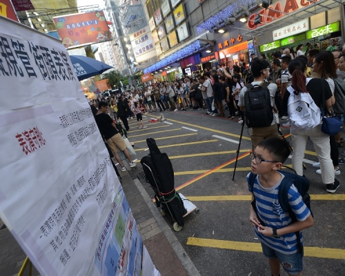 運輸署向油尖旺區議會提交文件，建議於下月4日，落實終止行人專用區。