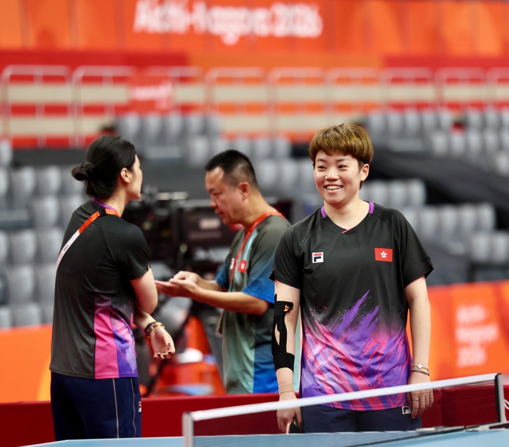 阿杜選擇用正面想法去接受住食也不太好的亞運會。徐嘉華攝 阿杜選擇用正面想法去接受住食也不太好的亞運會。徐嘉華攝