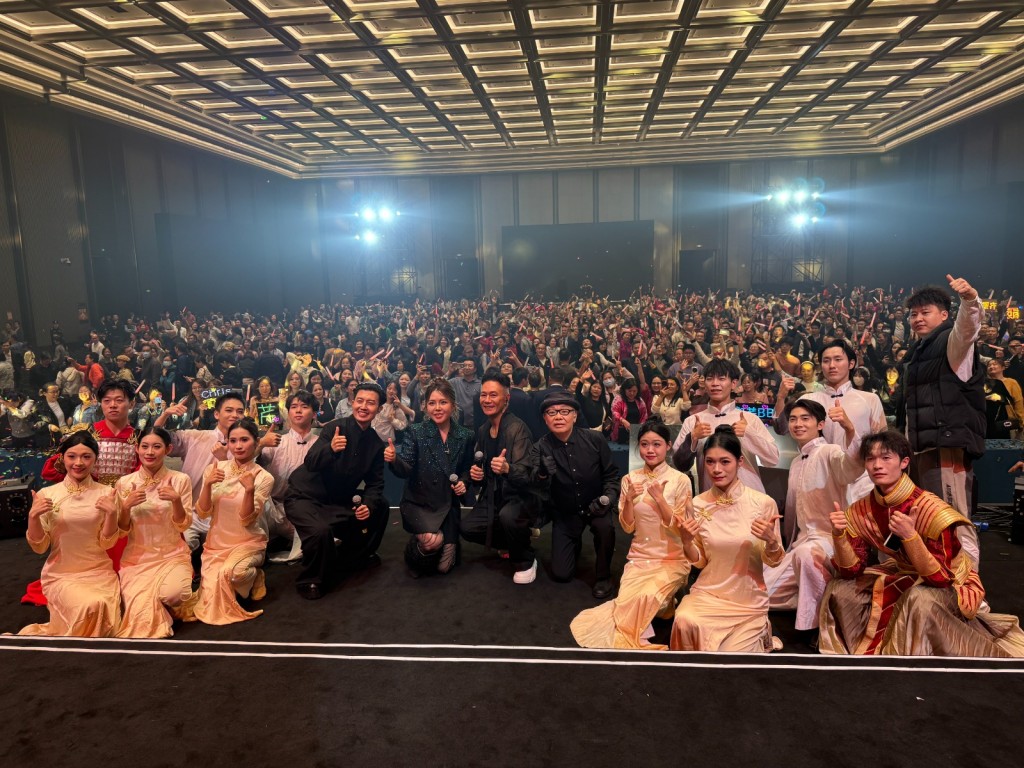 張兆輝南沙開唱寵粉無限！