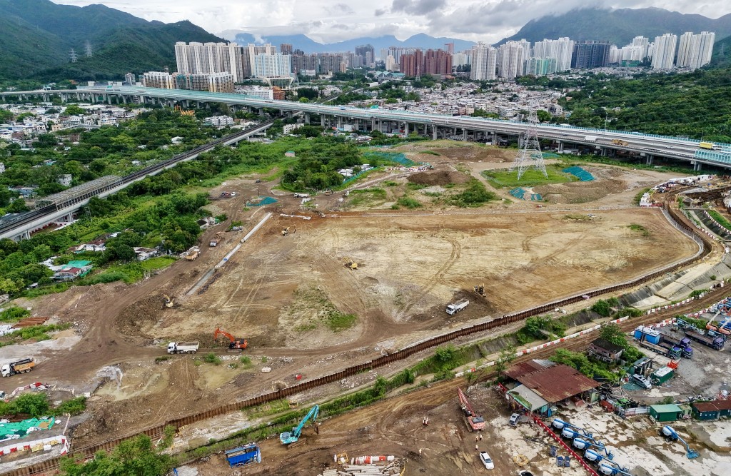 日前已推出洪水橋大學城3組用地,供專上院校申請。 資料圖片 日前已推出洪水橋大學城3組用地,供專上院校申請。 資料圖片