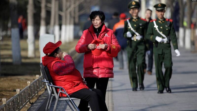 「群防群治崗」再現北京街頭。