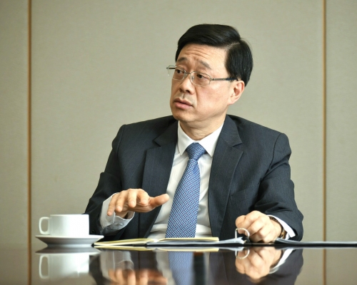 保安局局長李家超。資料圖片