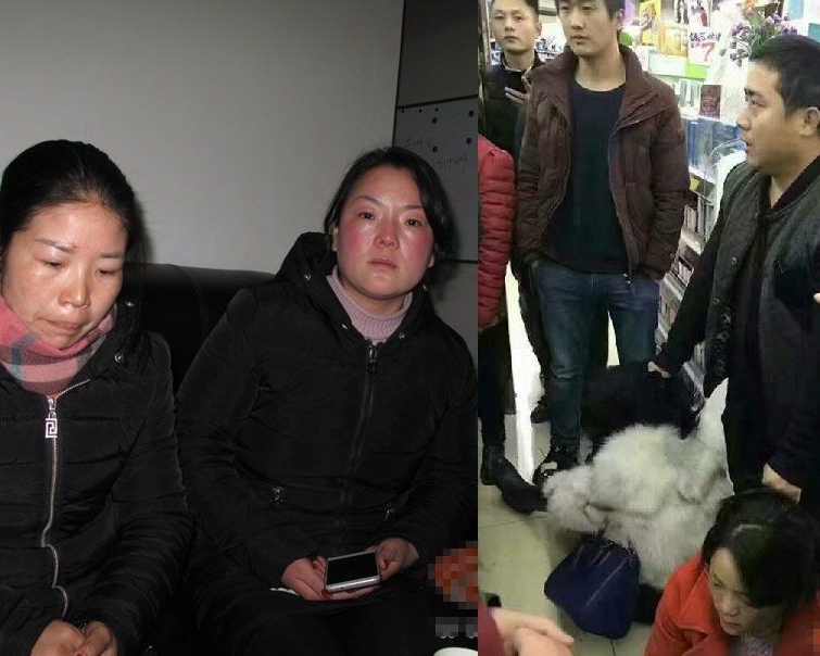 兩婦人被誤當成「拐子婆」。