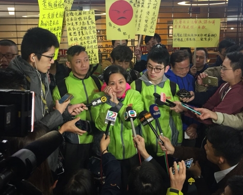 葉蔚琳指出今次行動取得初步成功，亦對於九巴採取正面措施感到開心，因此宣布大聯盟所發起工業行動正式暫停。