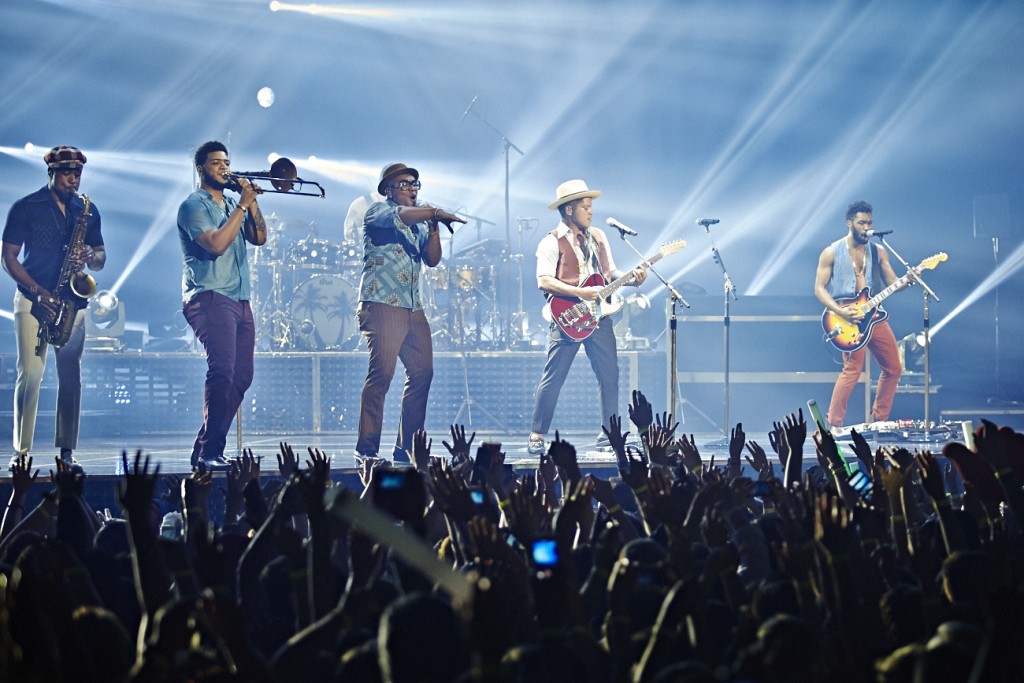 Bruno Mars 2014年曾在香港举行两场演唱会。