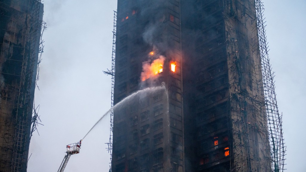大埔宏福苑五級火｜李家超：即時安排巡查全港大型維修屋苑 檢視棚架及建築物料安全