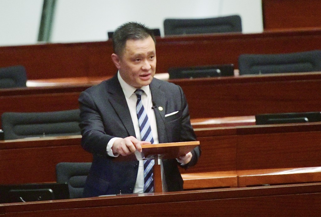 立法會教育界議員鄧飛。資料圖片 立法會教育界議員鄧飛。資料圖片