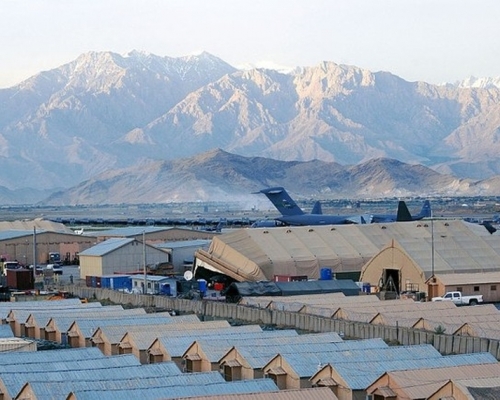 巴格兰（Bagram）空军基地。（网图）