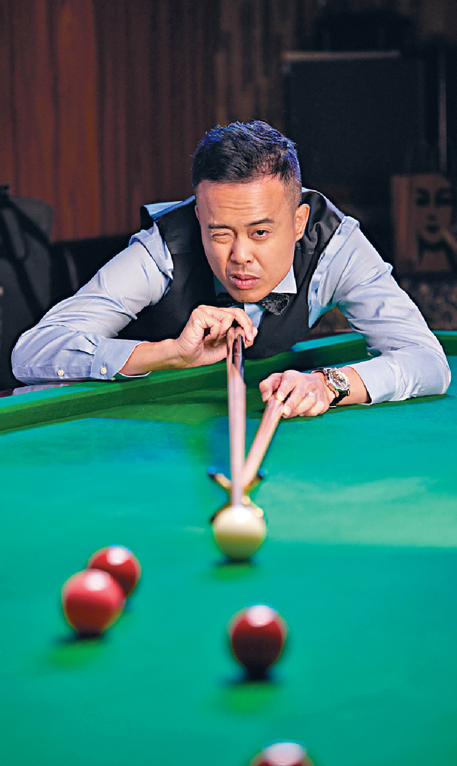 ■Marco終克服視力問題，再在桌球壇上發熱發光。  
