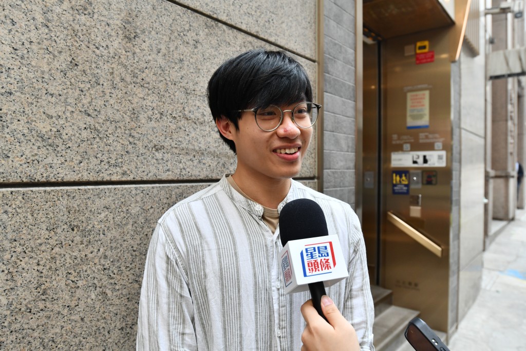 在中環區上班的劉先生。