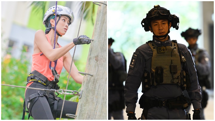 譚俊彥和劉穎鏇都有份客串《警聲百二秒II》。