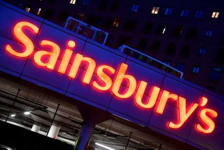 Sainsbury超市於倫敦一家分店。路透社