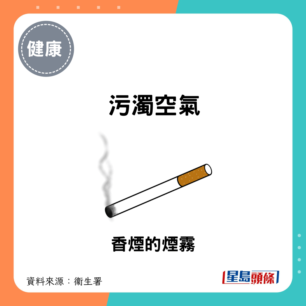 香煙的煙霧