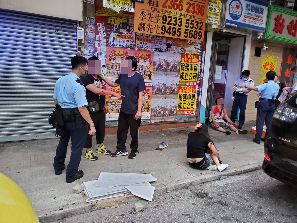 醉娃吵鬧惹血戰。