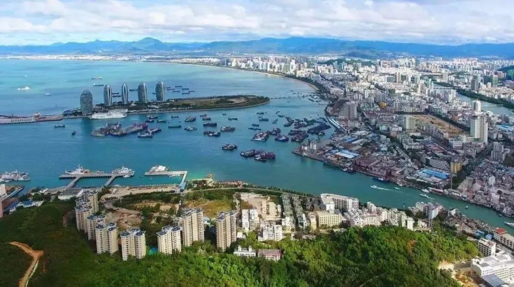 海南自由貿易港區。